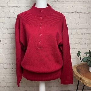 Vintage Michelle Stuart Sweater in Magenta